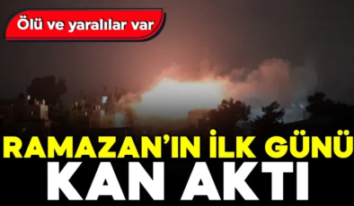 Ramazan’ın ilk gününde kan aktı! İsrail Mihmas’a saldırdı