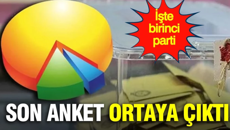 Son anket ORC Araştırma’dan: İşte birinci parti