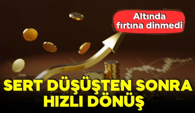 Altında fırtına dinmedi! Sert düşüşten sonra hızlı dönüş! 4 Şubat gram altın, çeyrek altın ne kadar oldu?