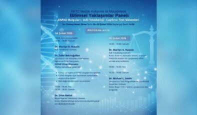 "KKTC Madde Kullanımı ile Mücadelede Bilimsel Yaklaşımlar Paneli" düzenlenecek