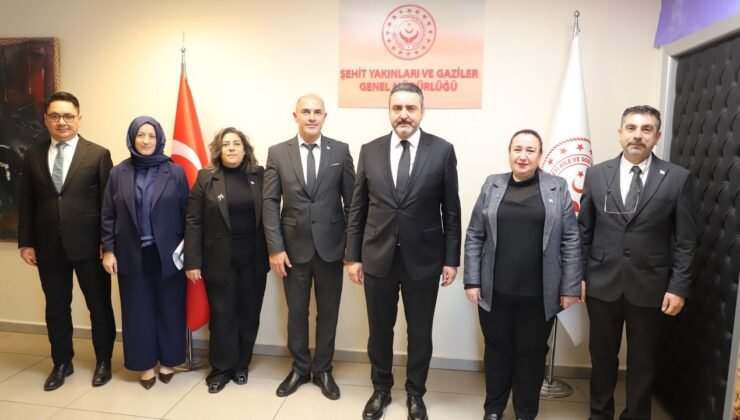 Şehit yakınları ve gazilere yönelik hizmetler için Ankara'da işbirliği görüşmesi