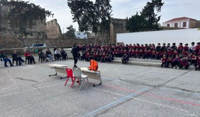 Sivil Savunma’dan Öğrencilere Deprem Eğitimi