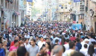 TÜİK: Türkiye'nin nüfusu 86 milyon 92 bin