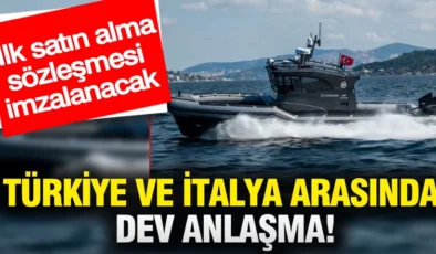 Türkiye ve İtalya arasında dev anlaşma: İlk satın alma sözleşmesi imzalanacak