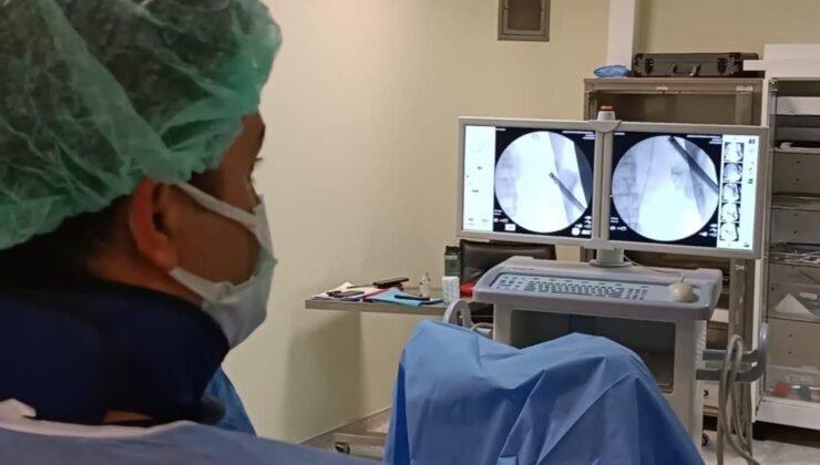 Yer Ağrı… Ameliyata alınan hastadan 295 adet böbrek taşı çıkarıldı