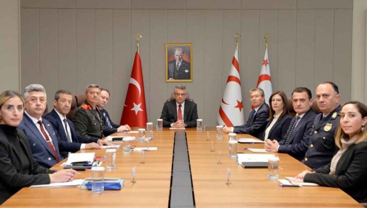 Güvenlik Kurulu toplantısı sona erdi… "Çalışmalarımız tam bir koordinasyon içerisinde devam edecektir"