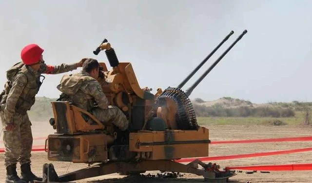 2-6 Mart’ta yapılan atışlar nedeniyle arazide patlamamış mühimmat görünebilir