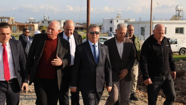 Üstel’den, Şahinler’deki kırsal kesim arsaları bölgesine ziyaret: 