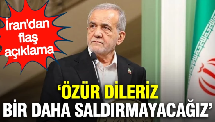 Pezeşkiyan’dan flaş açıklama: Komşu ülkelere bir daha saldırı olmayacak