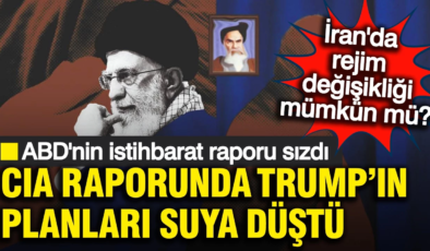 ABD istihbarat raporu sızdı: İran’da rejim değişimi zor görünüyor