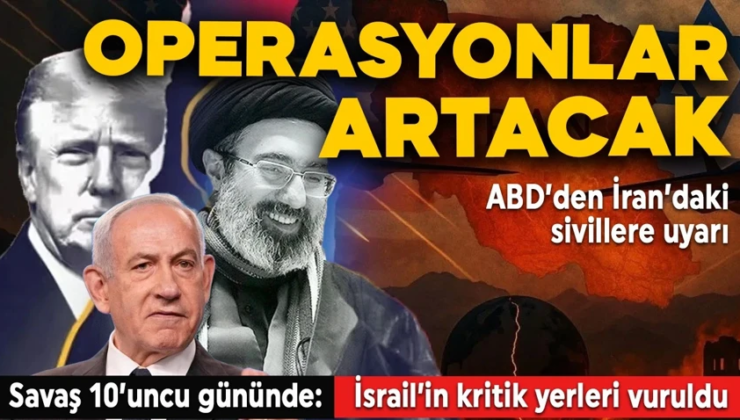 Savaşta 10’uncu gün! İran yeni liderini açıkladı! İran’dan İsrail’e yeni füze dalgası!