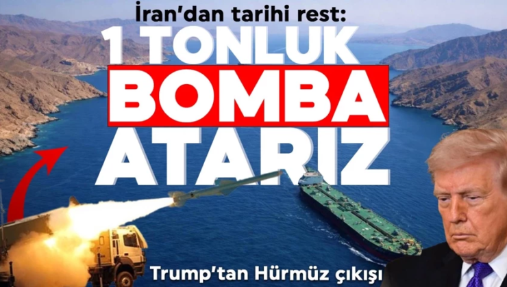 İran’dan tarihi rest! “Bundan sonra 1 tondan aşağı bomba atmayacağız!”
