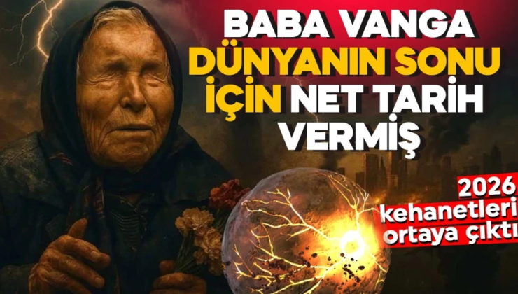 2026 kehanetleri ortaya çıktı! Baba Vanga Dünyanın sonu için net tarih vermiş