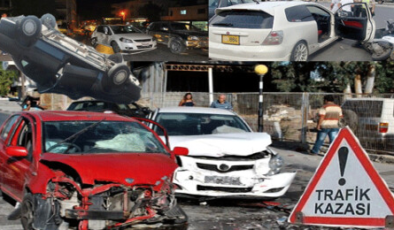 Lefkoşa’da meydana gelen kazada iki sürücü ağır şekilde yaralandı