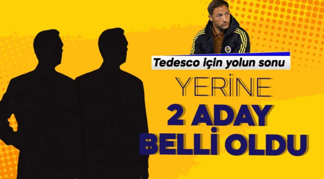 Fenerbahçe’de Tedesco için yolun sonu! Yerine 2 aday belli oldu