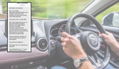 Polis sahtekarların araç sahiplerine gönderdiği sahte HGS mesajına karşı uyardı