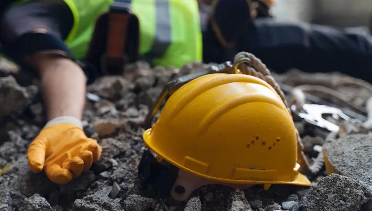 İskele ve Serdarlı yakınlarında meydana gelen iş kazasında 2 işçi yaralandı