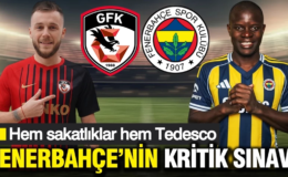 Hem sakatlıklar hem Tedesco: Fenerbahçe’nin kritik sınavı