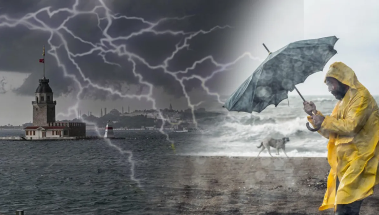 Meteoroloji Dairesi karada ve denizde fırtına uyarısında bulundu