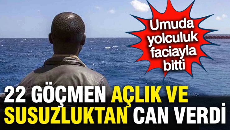 Yunanistan’da göçmen faciası: 6 gün denizde aç ve susuz kaldılar, ölenleri denize attılar
