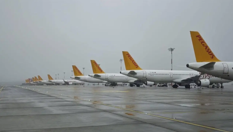 İstanbul’da şiddetli yağış hava ulaşımını vurdu: Pegasus’tan peş peşe sefer iptalleri