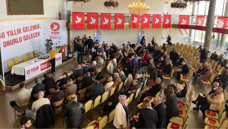 TDP’nin yeni parti meclisi, disiplin ve denetleme kurulları seçildi