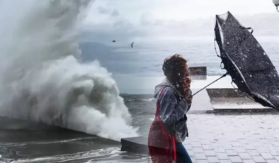 Meteorolojiden fırtınamsı rüzgar uyarısı