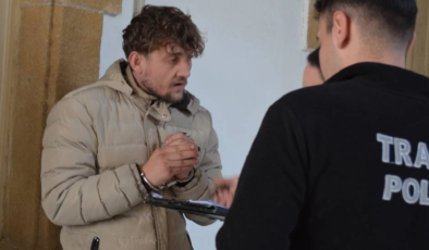 Ercan’da uyuşturucu ile yakalanan Edward Torno 20 günü geçmeyecek süre cezaevine gönderildi