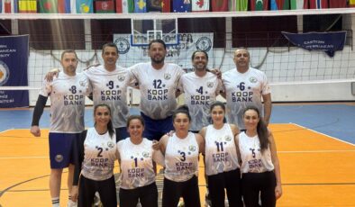 daü şampiyon melekler voleybol anı turnuvası keyifli geçiyor.