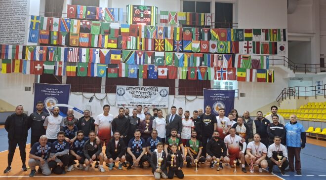 DAÜ BELEDİYELER ARASI SALON FUTBOL TURNVASI TAMAMLANDI