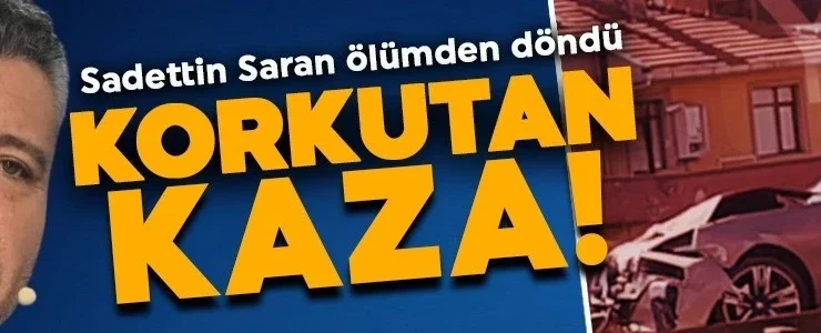 Fenerbahçe Başkanı Sadettin Saran trafik kazası geçirdi!