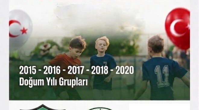 23 NİSAN FUTBOL TUNUVASI YAPILIYOR