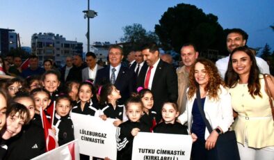 3. Yakın Doğu Üniversitesi Cimnastik Şöleni Başbakanlık’ta yapıldı