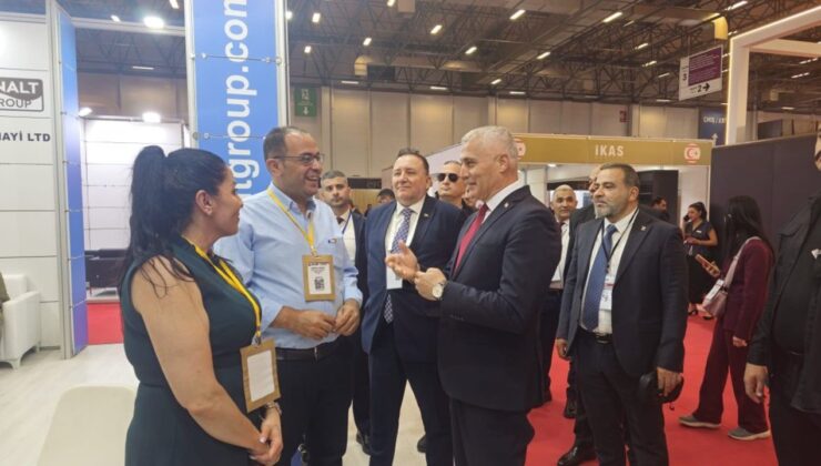 Bakan Amcaoğlu, 48’inci Yapı, İnşaat Malzemeleri ve Teknoloji Fuarı’na katıldı