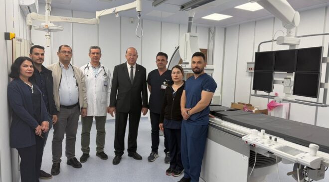 Dinçyürek: Mağusa Devlet Hastanesi’nde Anjiyo Merkezi hizmete hazır