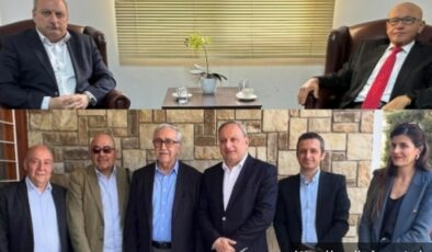 Kıbrıs’ta ‘Çözüm’ için eski liderler AKEL ile bir araya geldi