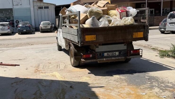 Gazimağusa’da bin 800 kilo baharat, kuruyemiş ve kuru meyve müsadere edildi