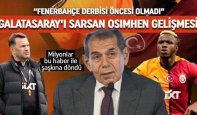 Galatasaray taraftarını sarsacak Osimhen gelişmesi! “Fenerbahçe derbisi öncesi bu olmadı”