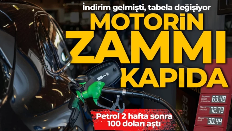 Petrol 2 hafta sonra 100 doları aştı! Akaryakıtta Orta Doğu etkisi! Motorine zam kapıda!