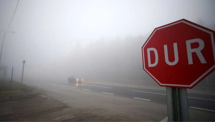 Dikkat !.. Karaağaç-Alevkayası yolunda yoğun sis!