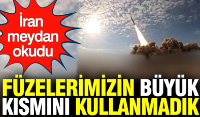 İran: “Füze gücümüzün önemli bir bölümü hala kullanılmadı”