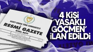 Türkiye’de ulusal seviyede aranan 4 kişi yasaklı göçmen ilan edildi