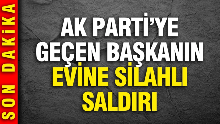 CHP’den AK Parti’ye geçen belediye başkanına silahlı saldırı