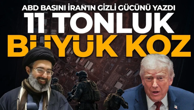 ABD basını İran’ın gizli gücünü yazdı: zenginleştirilmiş yaklaşık 11 ton uranyum bulunuyor.