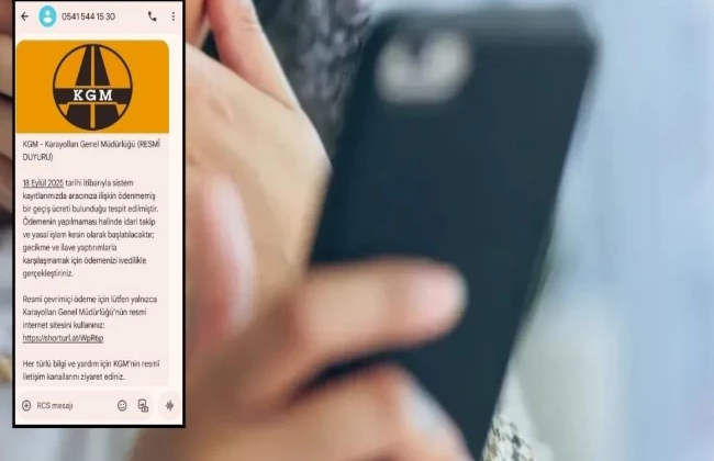 Dikkat !..Sahte SMS uyarısı ile dolandırılabilirsiniz