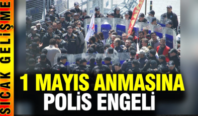 Taksim’de 1 Mayıs anmasına engel: Gözaltılar var