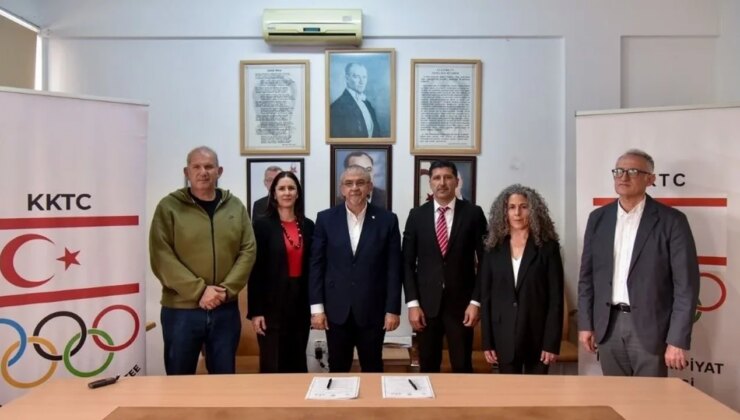 Milli Olimpiyat Komitesi ile Atatürk Öğretmen Akademisi iş birliği protokolü imzaladı