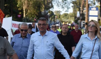 1 Mayıs ara bölgede iki toplumlu etkinlikle kutlandı