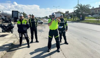 327 sürücü rapor, 47 araç trafikten men edildi, iki sürücü tutuklandı