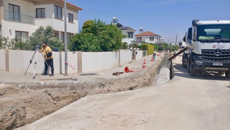 Amcaoğlu: Altyapıyı çalışmalarımız aralıksız sürüyor